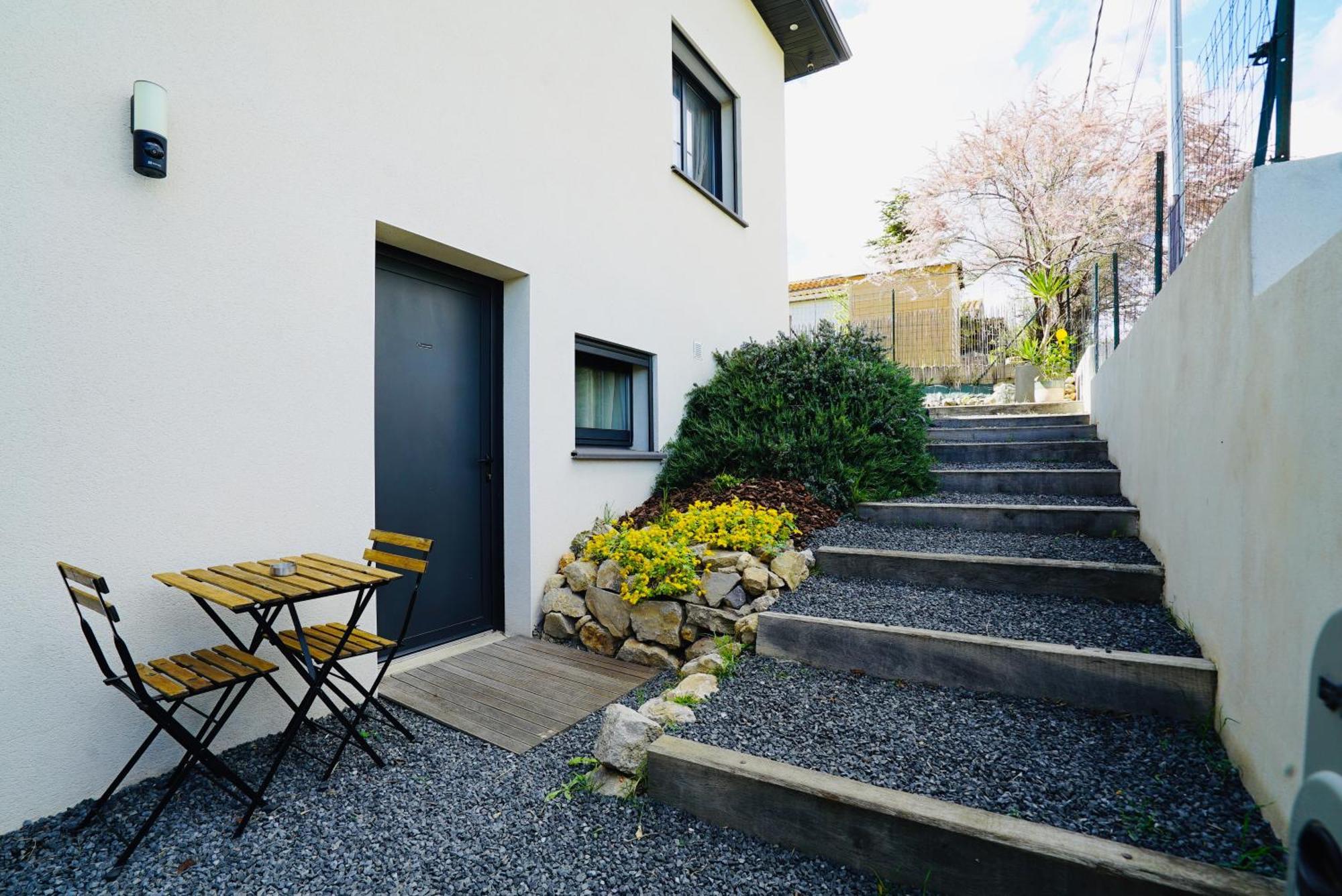 Studio Independant A 20Min Des Plages Castelnau-de-Guers Luaran gambar